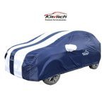Blue & White Car Cover
