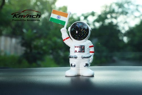 Silver Perfume for car Dashboard